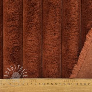 Kunstfell Barracuda terracotta