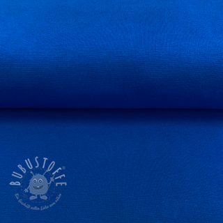 Baumwoll Bündchenstoff glatt cobalt 70