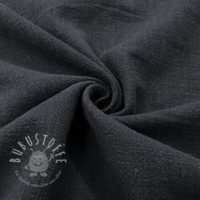 Leinenstoff gewaschen STONEWASHED anthracite