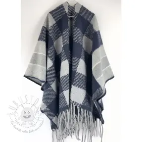 Poncho PRATO boiled wool design G