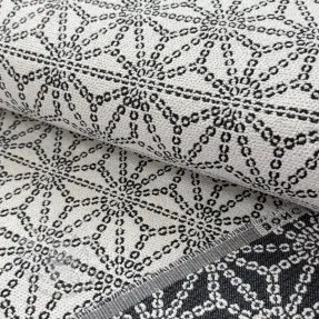 Dekostoff jacquard Bong ecru