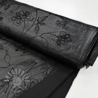 Bekleidungskunstleder Flowers design B