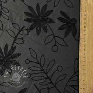 Bekleidungskunstleder Flowers design C