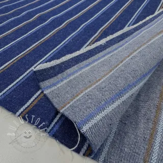 JEANS DENIM Stripes indigo