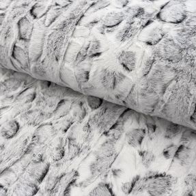 Kunstfell Animal skin black