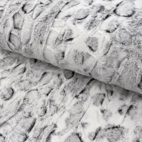 Kunstfell Animal skin black