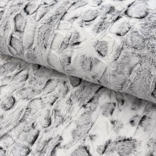 Kunstfell Animal skin black