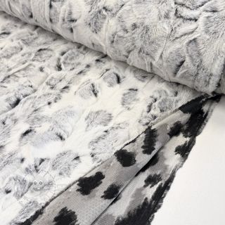 Kunstfell Animal skin black