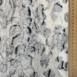 Kunstfell Animal skin black
