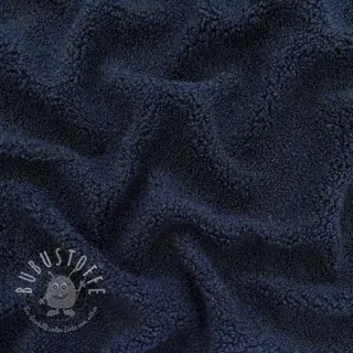 Mantelstoff TEDDY navy