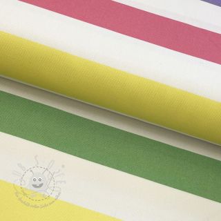 Dekostoff Stripes multicolour design C