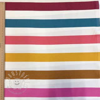 Dekostoff Stripes multicolour design B
