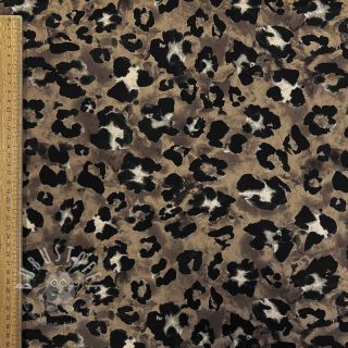 Dekostoff Animal skin light brown digital print