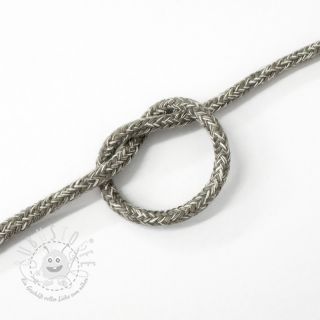 Baumwollkordel 5 mm MELANGE light grey