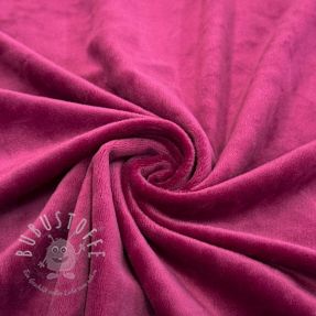 Samt VELVET STRETCH magenta