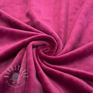 Samt VELVET STRETCH magenta