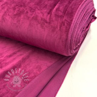 Samt VELVET STRETCH magenta