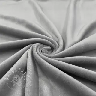 Samt VELVET STRETCH light grey