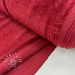 Samt VELVET STRETCH red