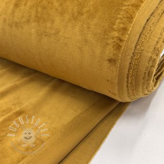 Samt VELVET STRETCH ochre