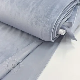 Samt VELVET STRETCH light blue