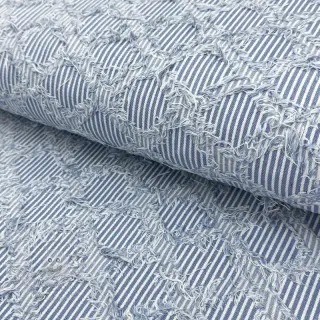 JEANS DENIM Ruffle stripes design A