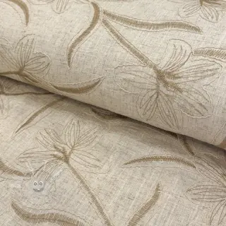 Viskosestoff leinen Desert flowers design C