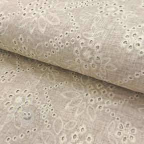 Viskosestoff leinen Lucy natural