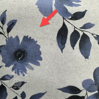 Dekostoff Linenlook Night flowers digital print 2.Klasse