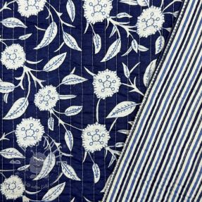 Baumwollstoff QUILT Gange indigo