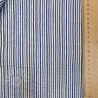 Baumwollstoff QUILT Gange indigo