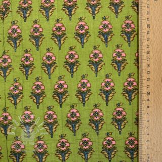 Baumwollstoff QUILT Gange vert