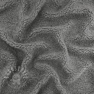 Mantelstoff TEDDY grey