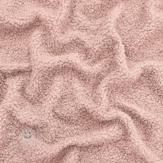 Mantelstoff TEDDY powder