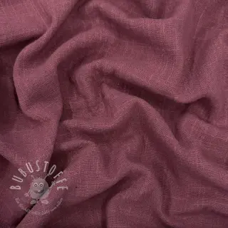 Baumwollstoff SLUB WASHED mauve
