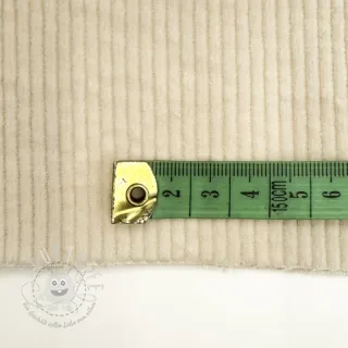 Cord 6W WASHED STRETCH butter