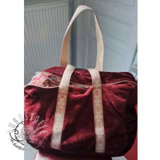 Kunstfell SMOOTH bordeaux