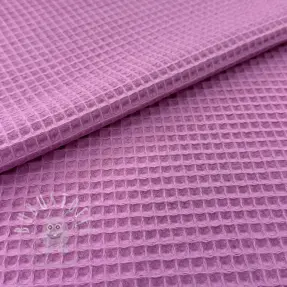 Waffelstoff pink