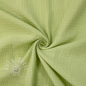 Double gauze/musselin soft green