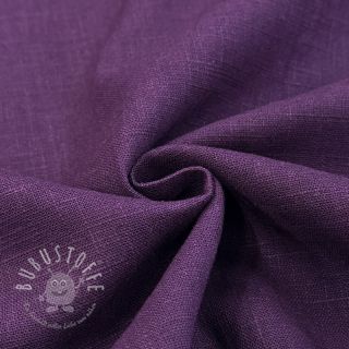 Leinenstoff gewaschen dark purple