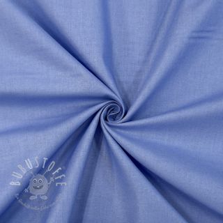 Baumwollstoff popeline dark sky blue