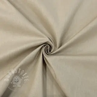 Baumwollstoff popeline light brown