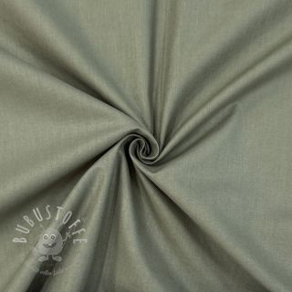 Baumwollstoff popeline olive