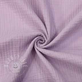 Double gauze/musselin soft lilac